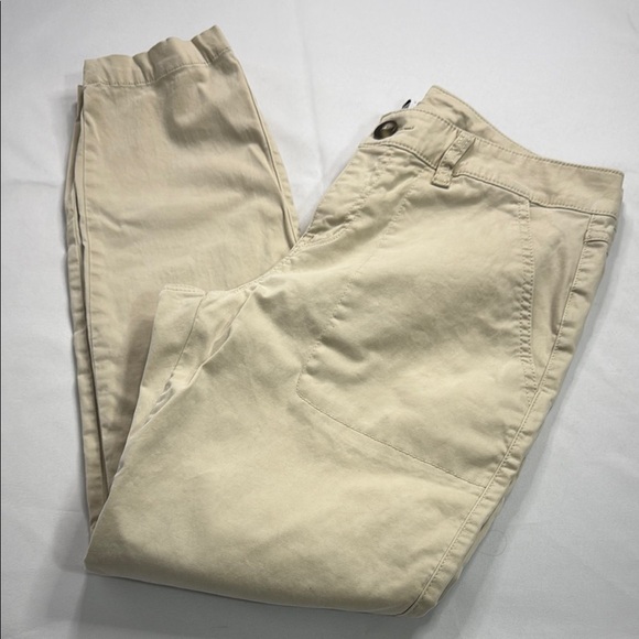CAbi Cream Elastic Waistband Trousers - Picture 2 of 7